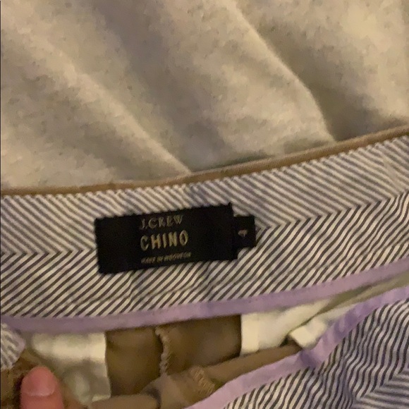 Jcrew khaki chino shorts size 4 - Picture 3 of 3